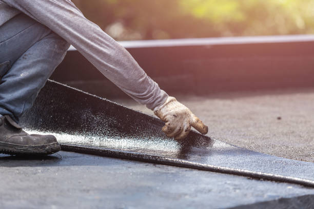 Professional Crawl Space Encapsulation technician working in Titusville, PA
